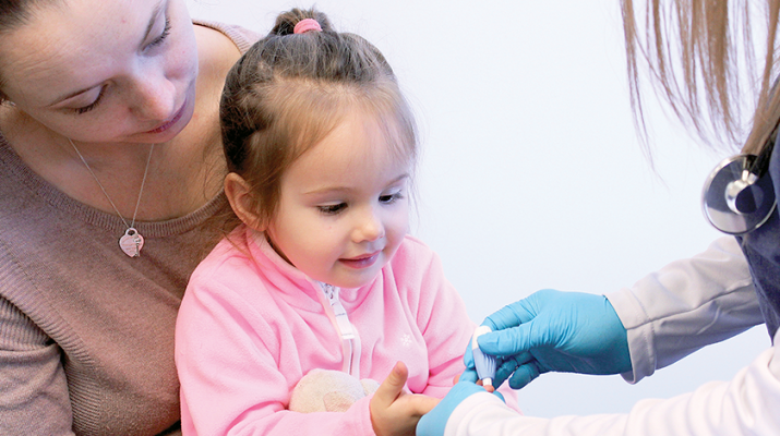 New fingerstick tests make it easy to test children for lead in their blood, often in the family doctor’s office, rather than in a laboratory.