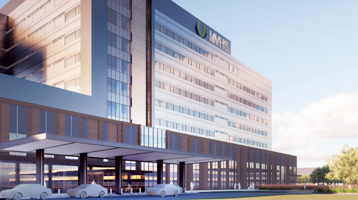 Above is a digital rendering of the new Mohawk Valley Health System medical center in downtown Utica.