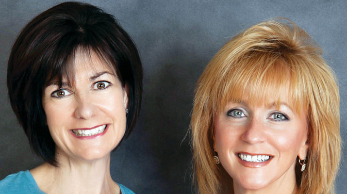 Kathleen Rutishauser, left, Denise Flihan are co-owners of Daughter for Hire LLC in Clinton.