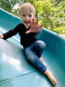 Beckett Nash, 3, was born with Tetralogy of Fallot with pulmonary atresia. 