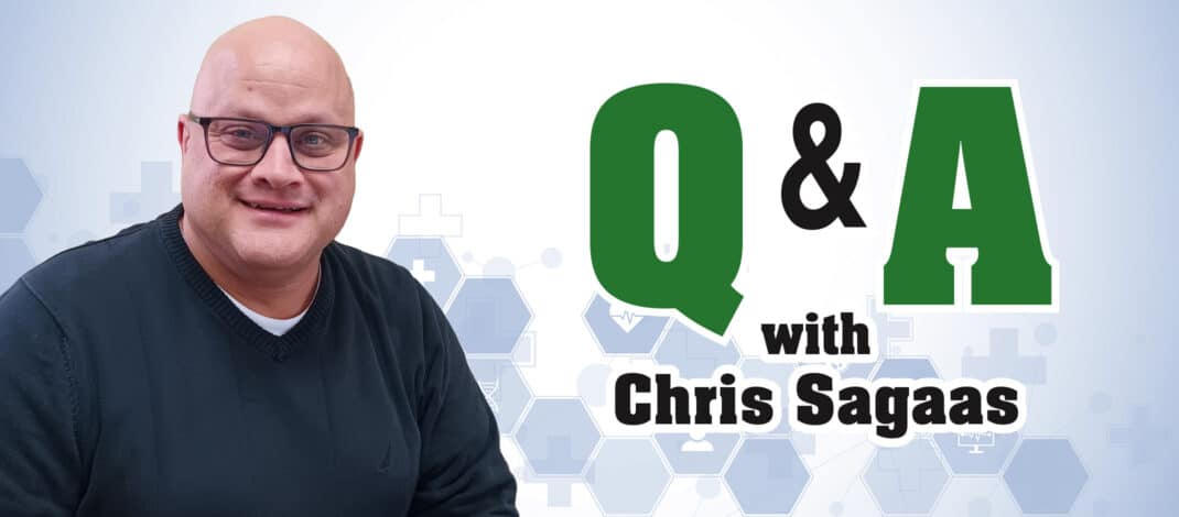 Q&A with Chris Sagaas